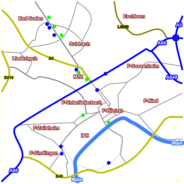TElektromobilit&auml;t - Landkarte - Diesel-Strom